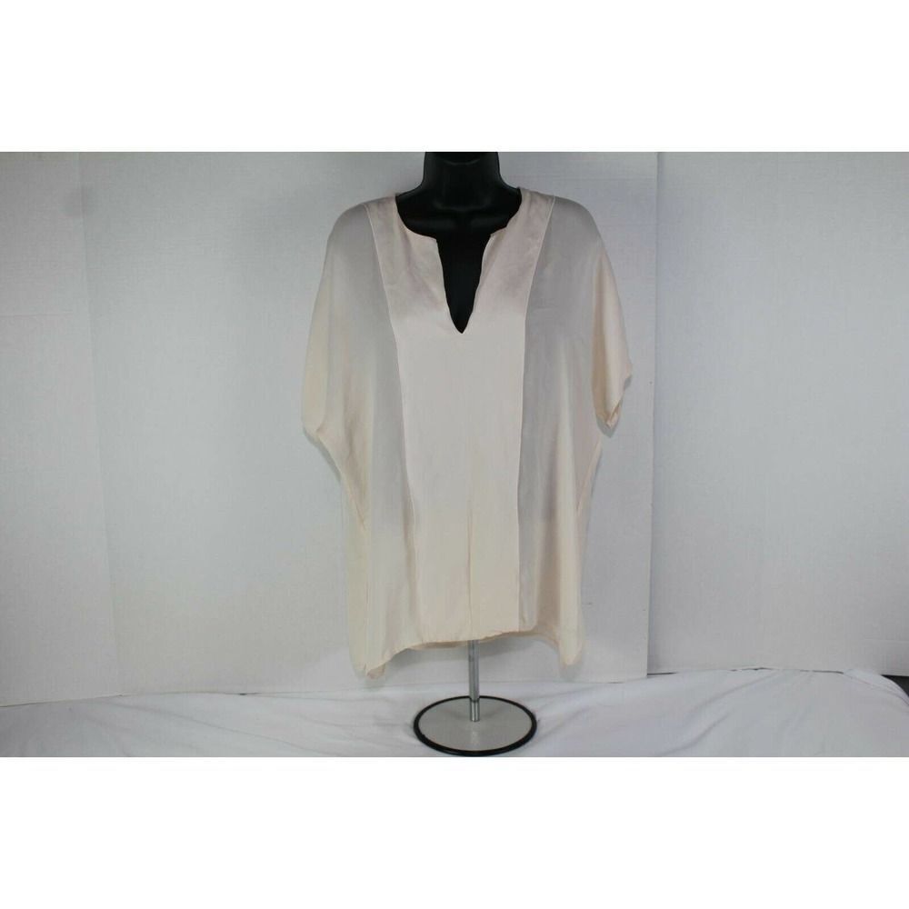 ladies Vince cap sleeve silk Blend Blouse size S